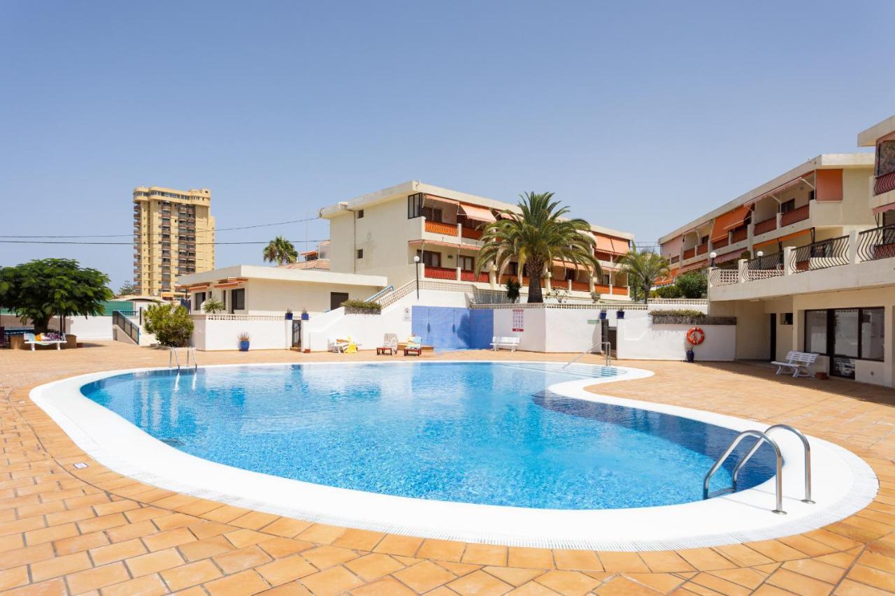 Frontline Playa Las Vistas With Pool, Parking, Sea Los Cristianos  Bagian luar foto