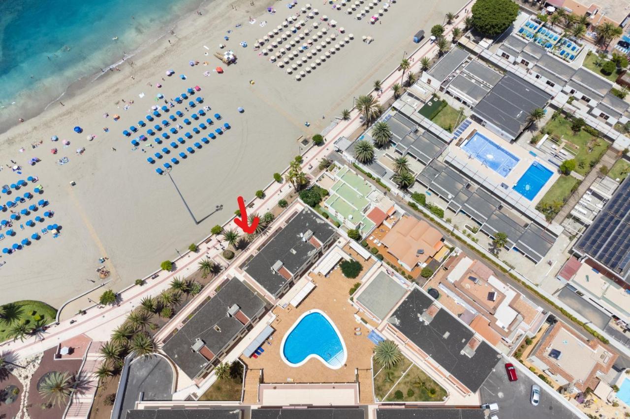 Frontline Playa Las Vistas With Pool, Parking, Sea Los Cristianos  Bagian luar foto