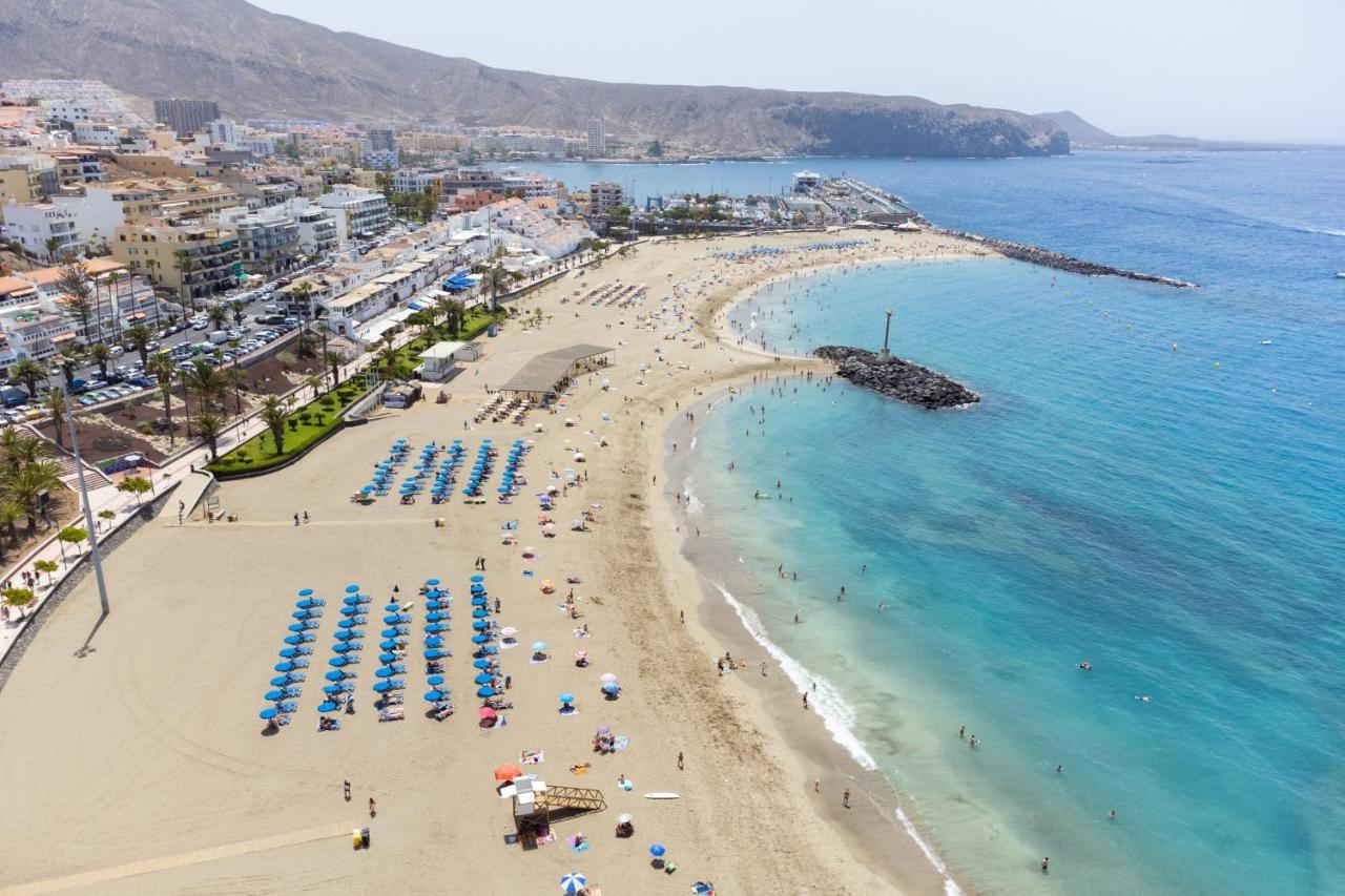 Frontline Playa Las Vistas With Pool, Parking, Sea Los Cristianos  Bagian luar foto