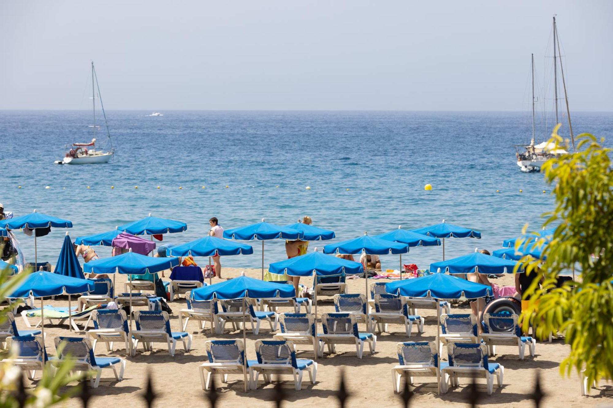 Frontline Playa Las Vistas With Pool, Parking, Sea Los Cristianos  Bagian luar foto