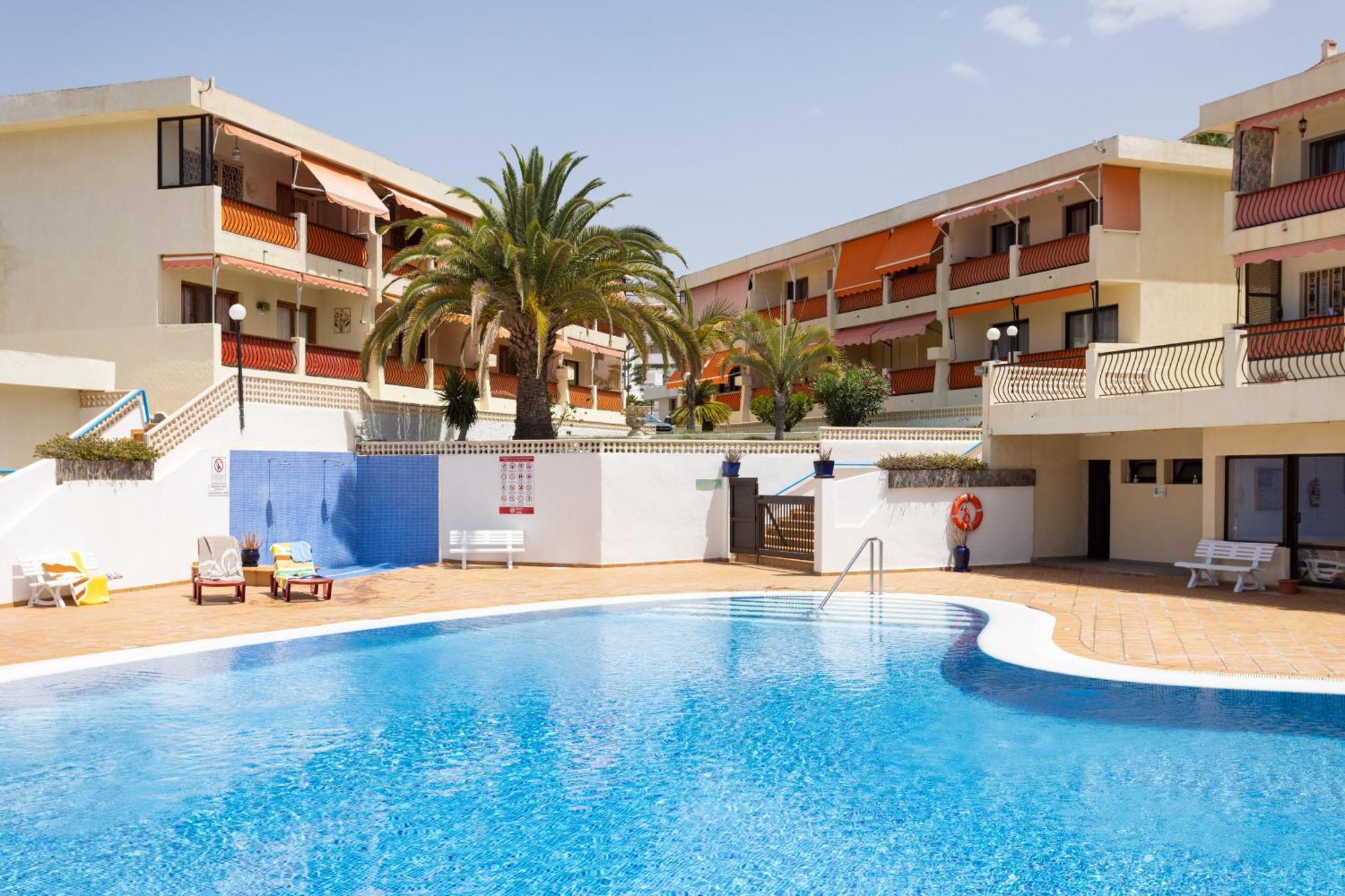 Frontline Playa Las Vistas With Pool, Parking, Sea Los Cristianos  Bagian luar foto